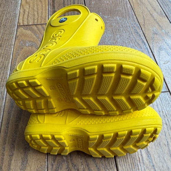 Crocs Kids Preschooler 11C Handle It Yellow Pull On Rubber Boots Unisex Rain - Picture 8 of 10